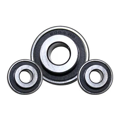 BEARING 6004 RS BLACK WITH COLOR 18 MM (30-42-12 )